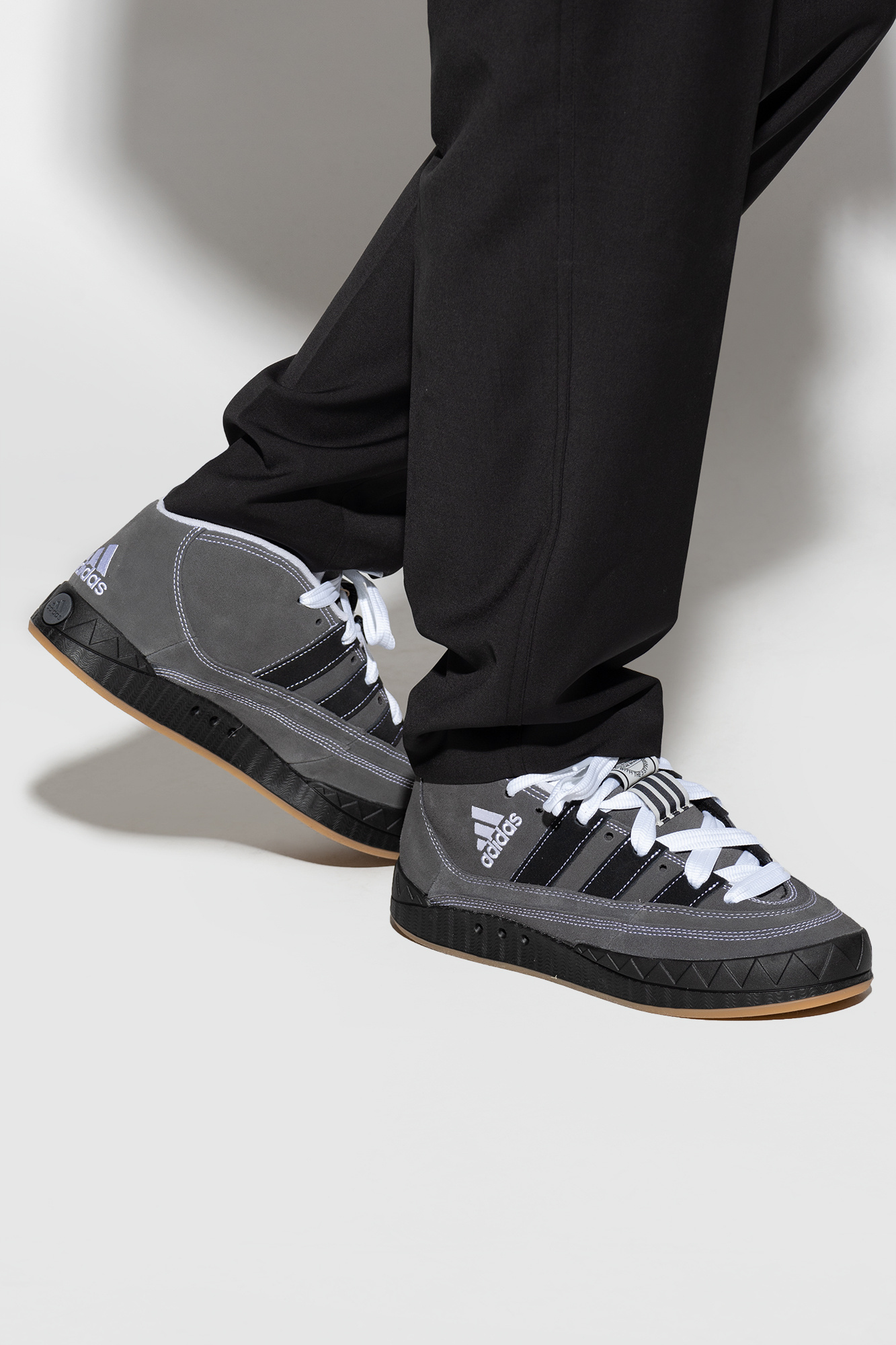 Grey 'Adimatic Mid YnuK' sneakers ADIDAS Originals - Vitkac Canada